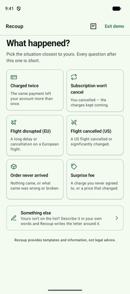 Recoup: Get Your Money Back – screenshot 2