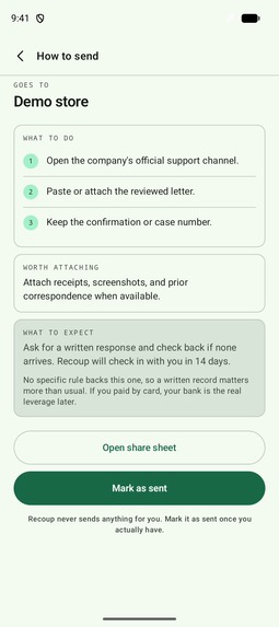 Recoup: Get Your Money Back – screenshot 4