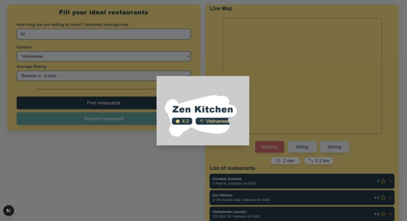 WhereWeEat – screenshot 4