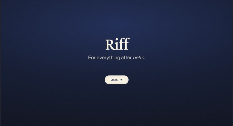 Riff – screenshot 2