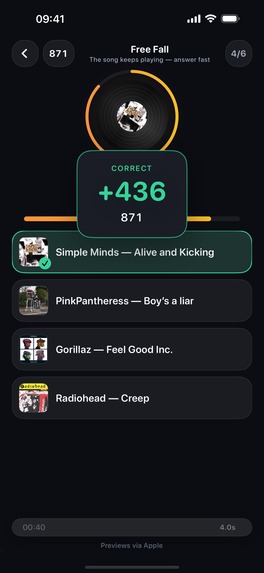 Tack — Song Quiz – screenshot 2
