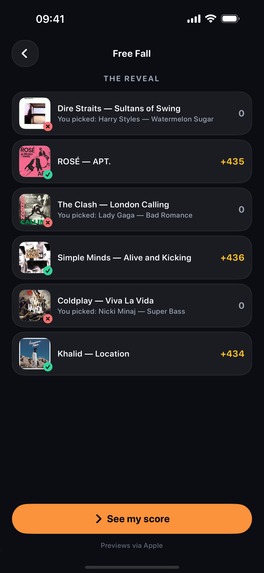 Tack — Song Quiz – screenshot 5