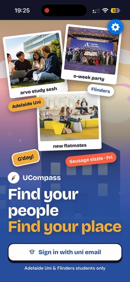 UCompass : Find Your People, Find Your Place – screenshot 1