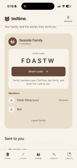 TedTime – screenshot 1