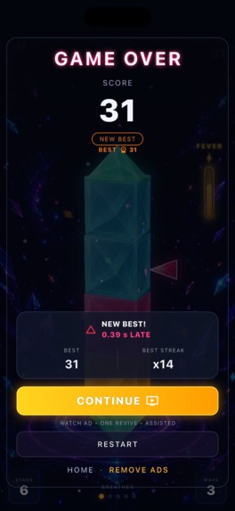 PrismTap: Color Tap Reflex – screenshot 2