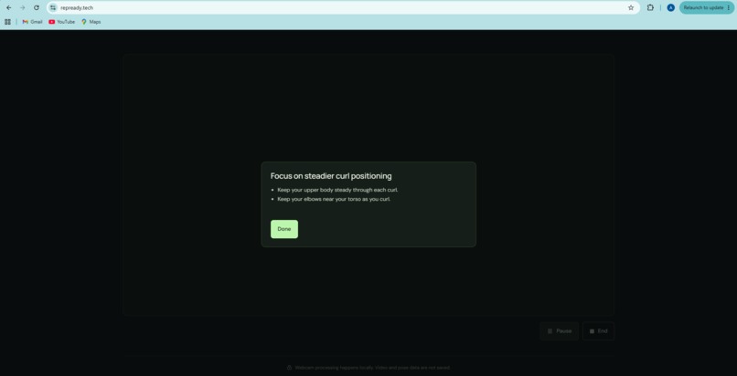 RepReady – screenshot 6