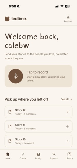 TedTime – screenshot 3