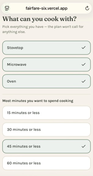 FairFare – screenshot 6