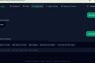 LifeThread — Persistent AI Goal Agent