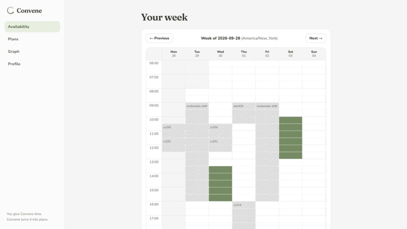 Convene – screenshot 1