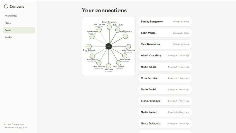 Convene – screenshot 3