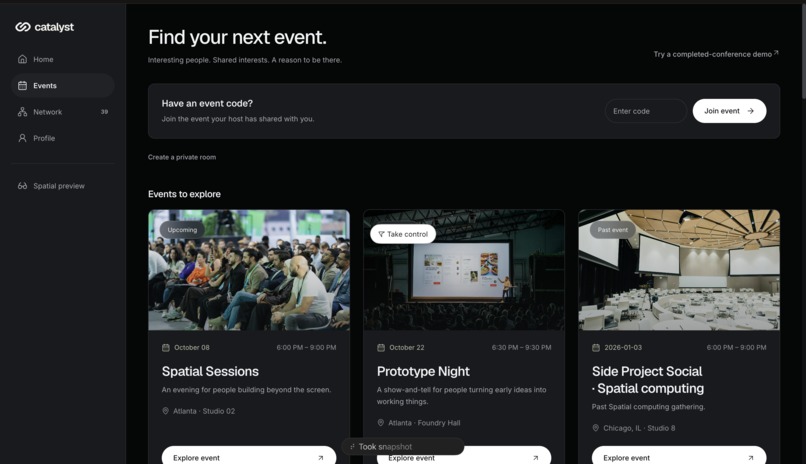 Catalyst – screenshot 3