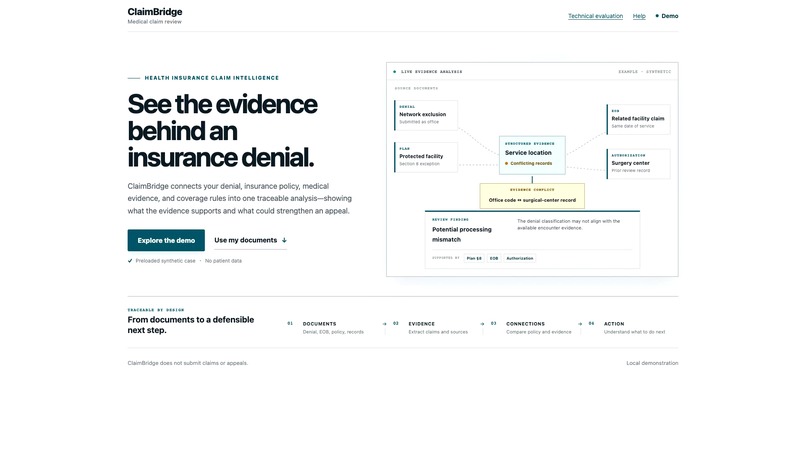 ClaimBridge – screenshot 2