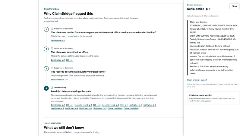 ClaimBridge – screenshot 4