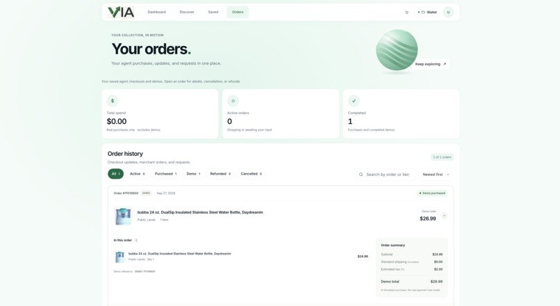 VIA – screenshot 3