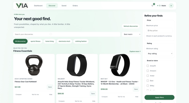 VIA – screenshot 5