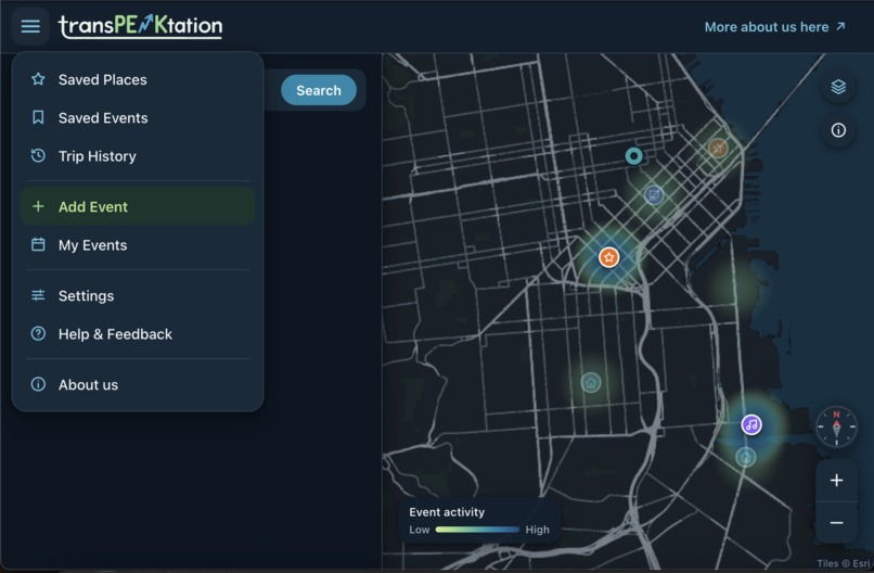 transPEAKtation – screenshot 2