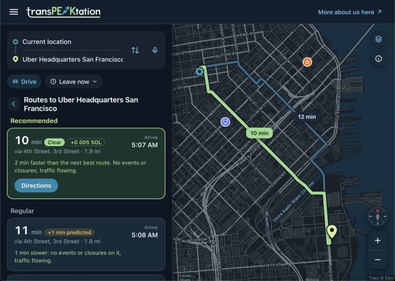 transPEAKtation – screenshot 5