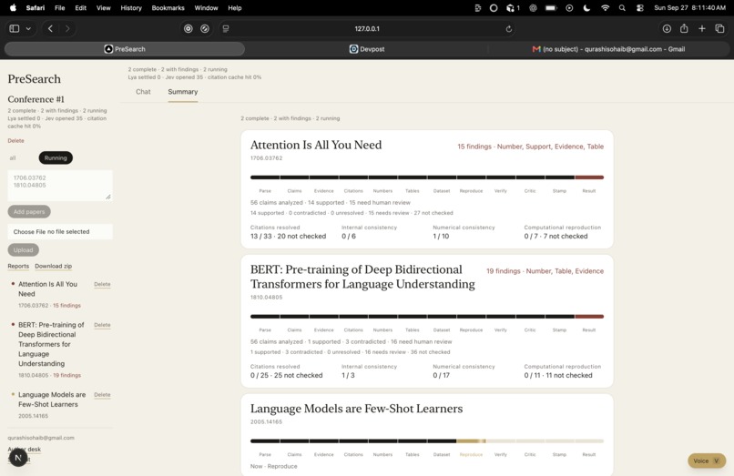 PreSearch – screenshot 3