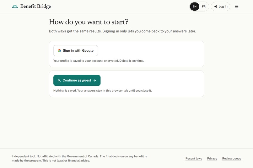 Benefit Bridge – screenshot 3