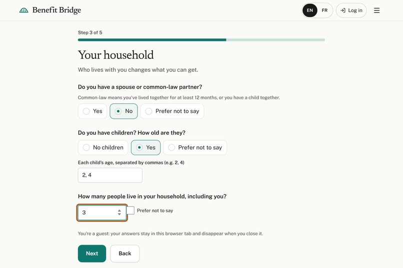 Benefit Bridge – screenshot 4