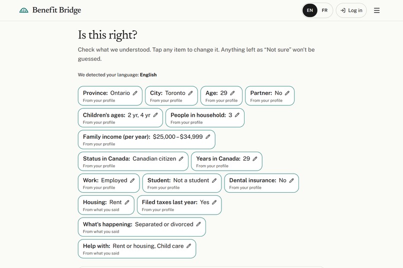 Benefit Bridge – screenshot 6