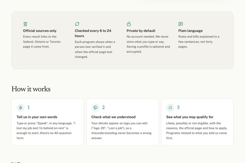 Benefit Bridge – screenshot 2