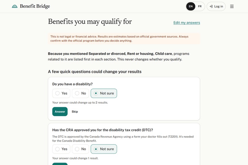 Benefit Bridge – screenshot 7
