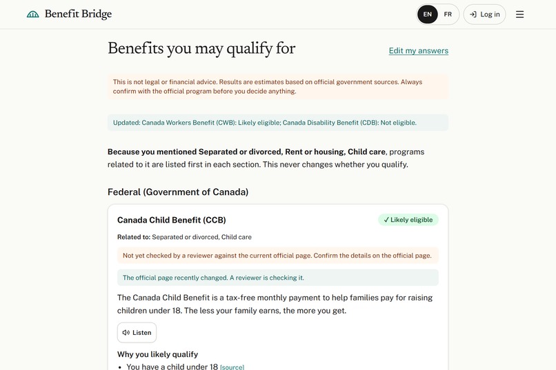 Benefit Bridge – screenshot 8