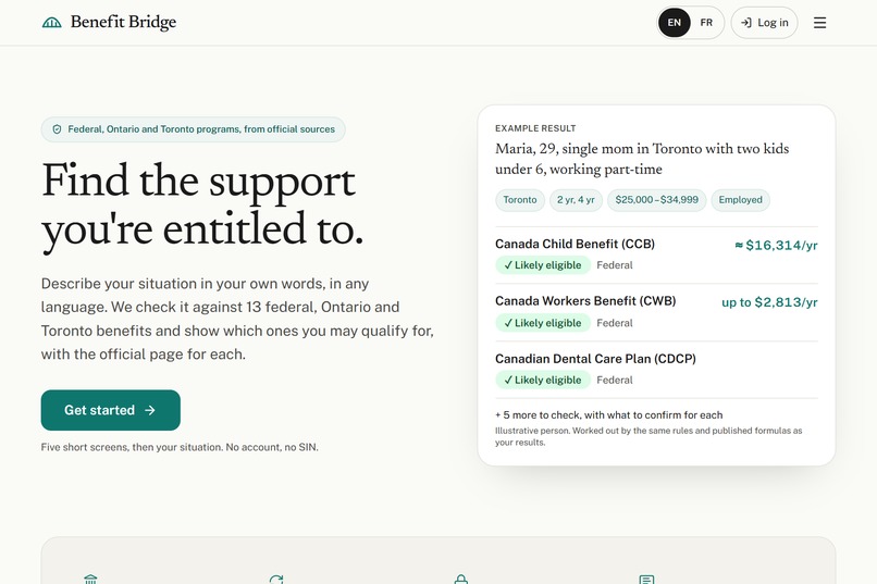 Benefit Bridge – screenshot 1