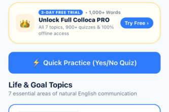 English Collocations: Colloca