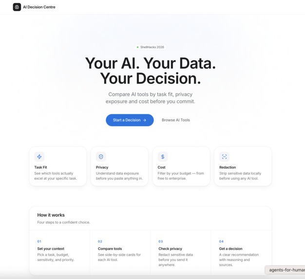 AI Decision Centre – screenshot 1