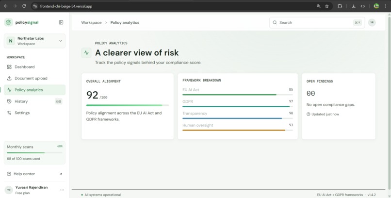 AI Policy Scanner – screenshot 3