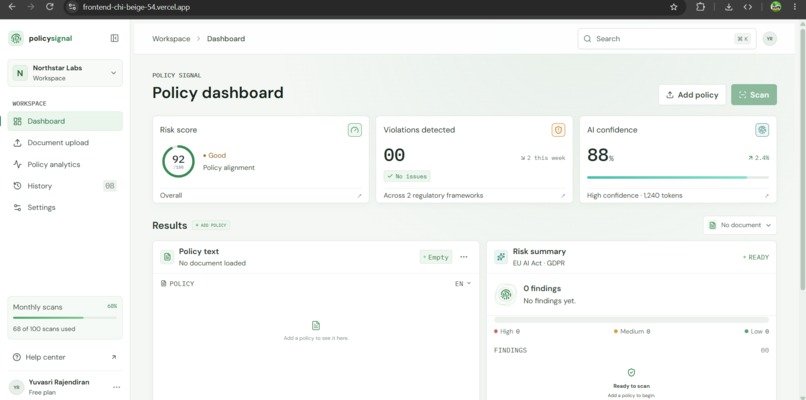 AI Policy Scanner – screenshot 5