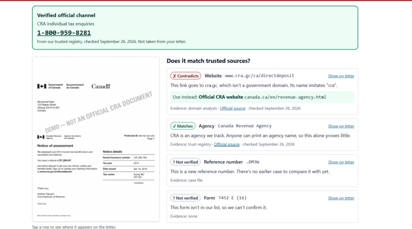 Enveloppe – screenshot 5