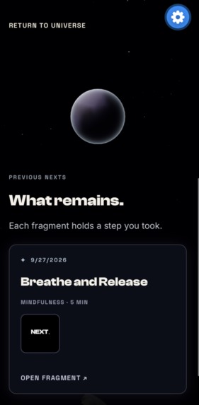 NEXT. – screenshot 4