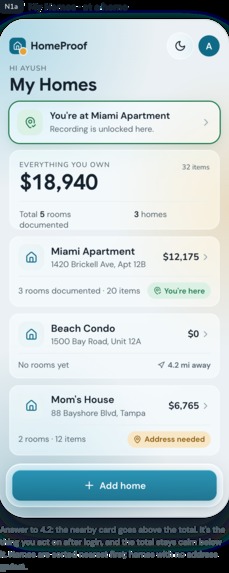 HomeProof – screenshot 6