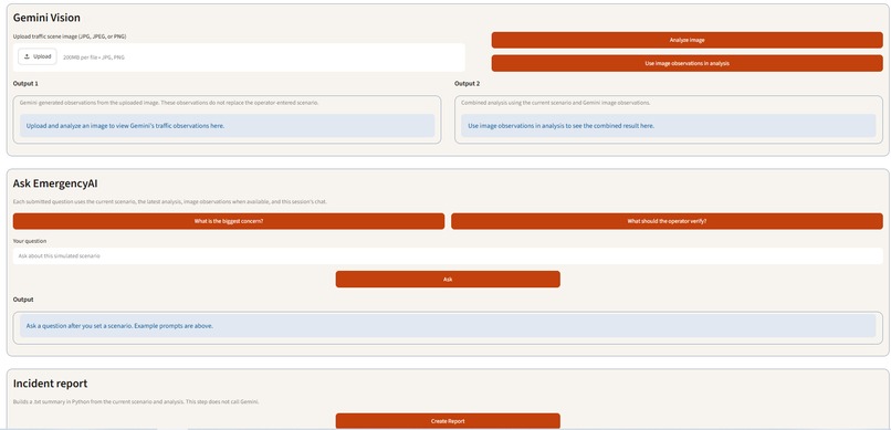 EmergencyAI – screenshot 2
