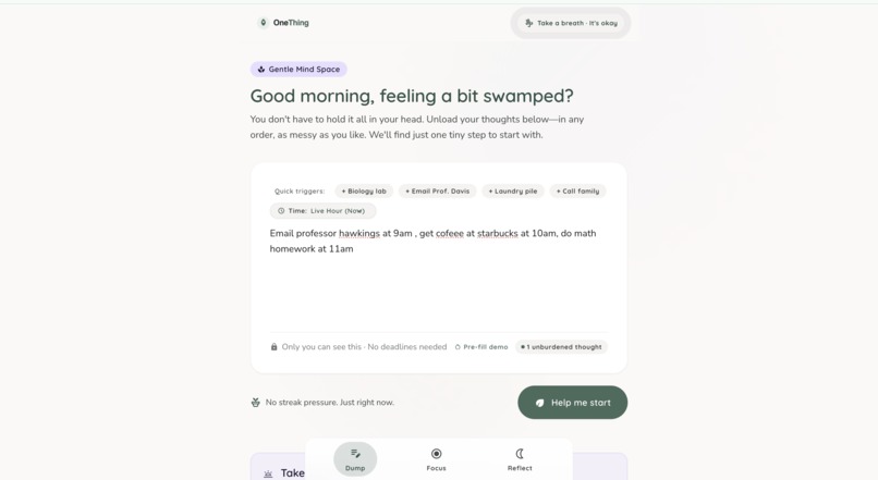 OneThing – screenshot 11