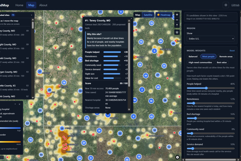 MedMap – screenshot 3