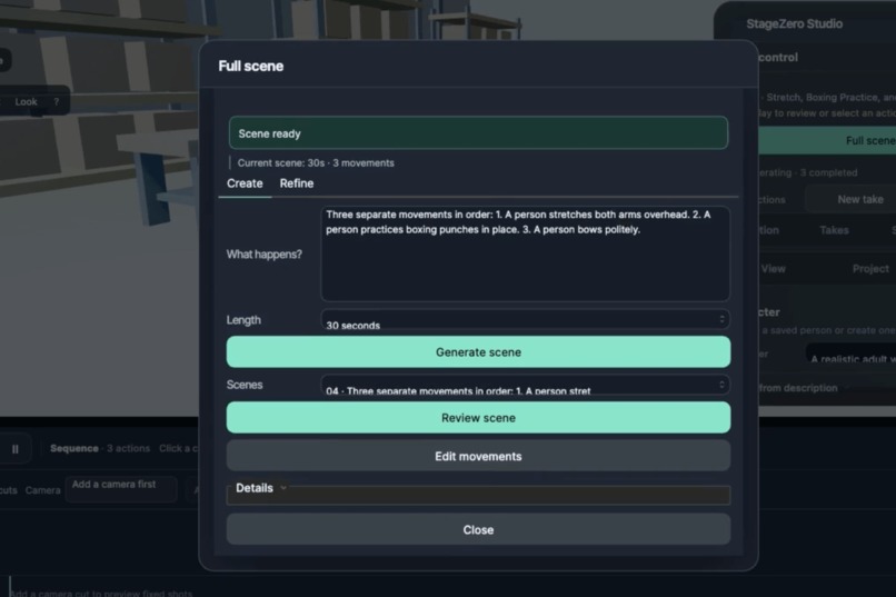 StageZero – screenshot 1