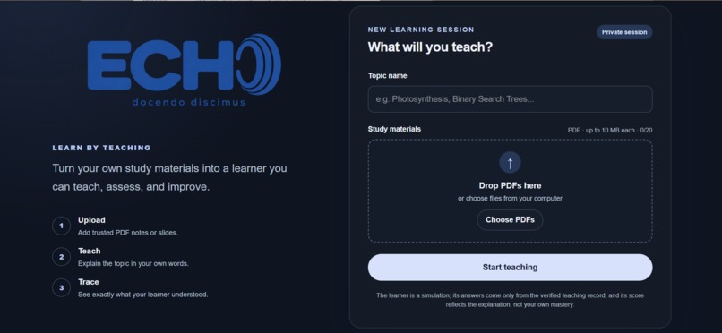 Echo – screenshot 2