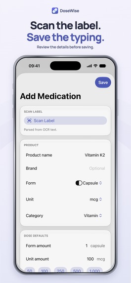 DoseWise – screenshot 6