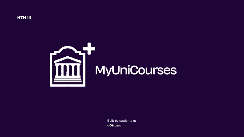 myUni.courses – screenshot 1