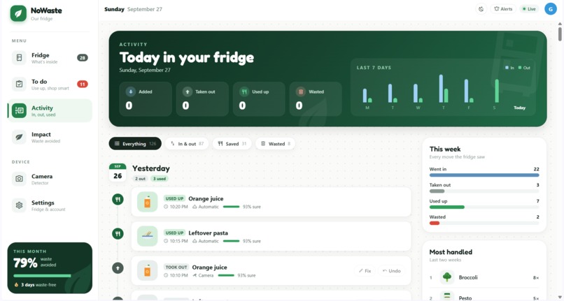 NoWaste – screenshot 5