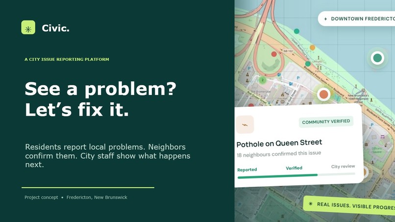 Civic. Fredericton. – screenshot 1