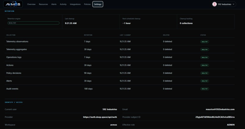 AVMOS – screenshot 4