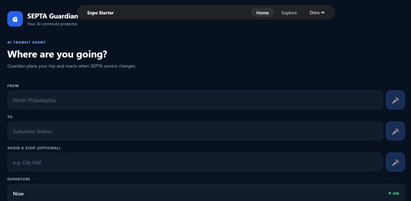 SEPTA Guardian – screenshot 2