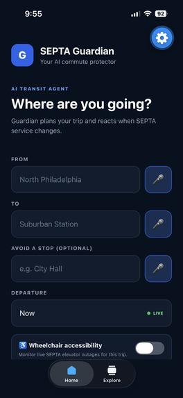 SEPTA Guardian – screenshot 4