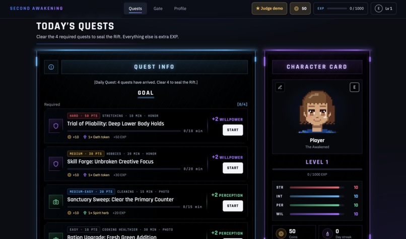 Second Awakening – screenshot 1